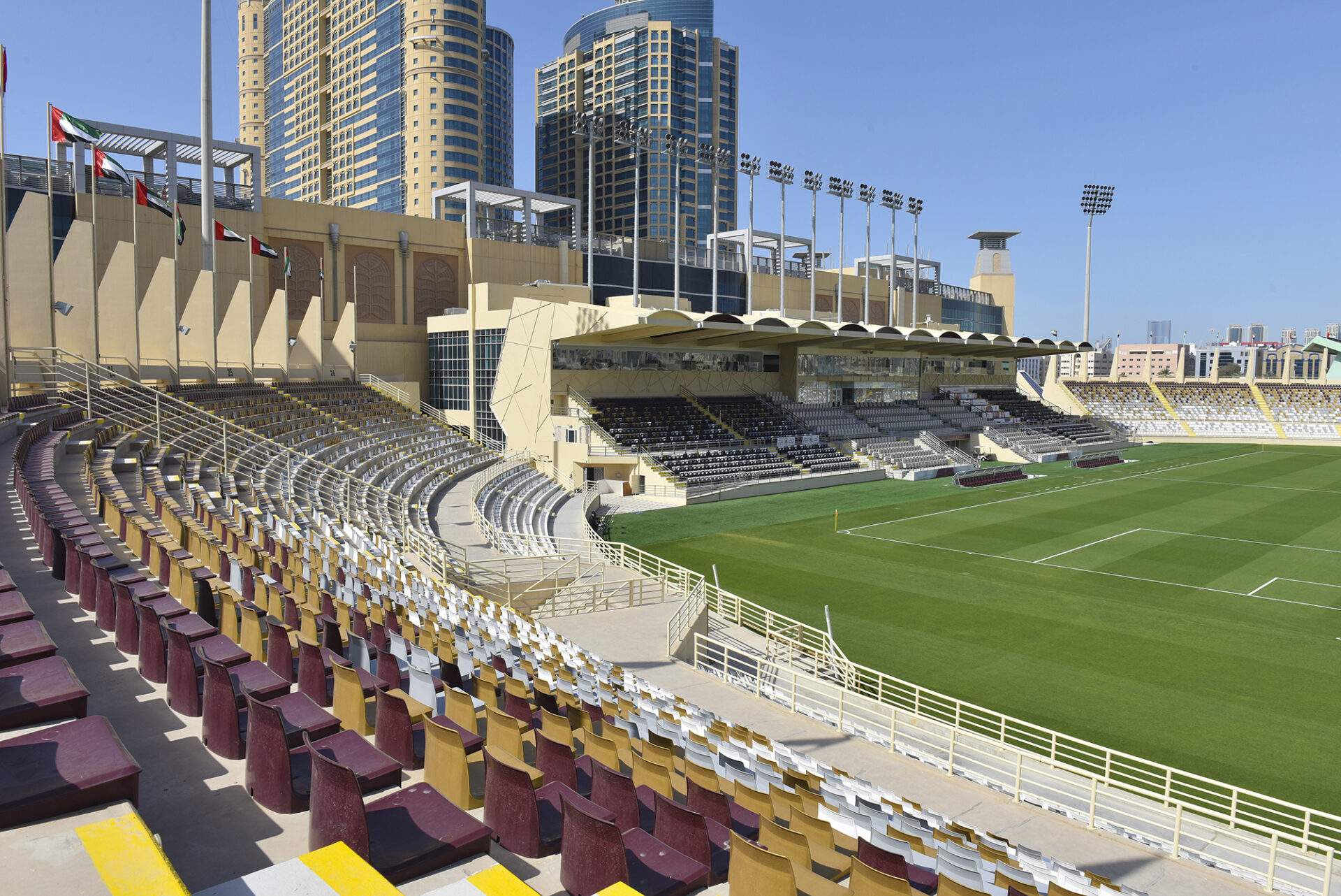 Al Nahyan Stadium - project view 2